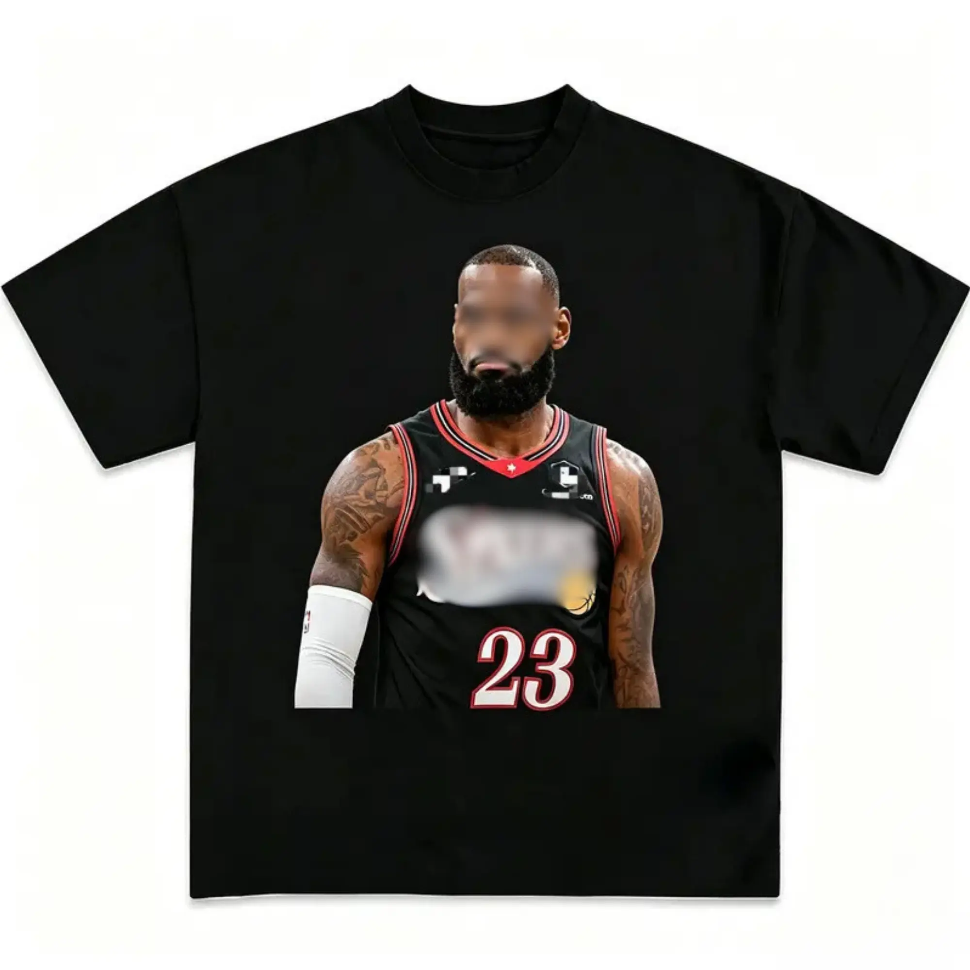 LBron Jammes Joins Philadephia Graphic Print T-Shirt, King Basketball Streetwear Tee