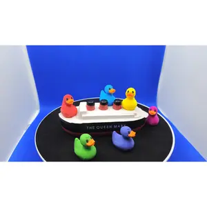 3D Printed Tiny Ducks - Smooth Lightweight PLA Figurines, Artistic Room Decorations, Mini Hide & Find Cruise Hunt Toys, Cruise Gift Decoration