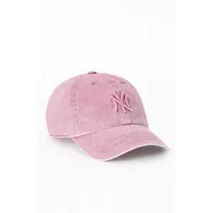 47 Brand Women's NY Yankees Misty Pink Dad Hat