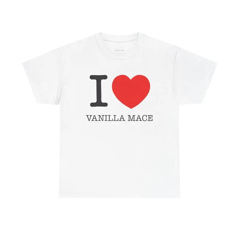 I Love Vanilla mace Shirt Fanmade Merch Unisex T-shirt, Renfair Costume Tee, Medieval Festival Apparel, Pickle Lover Gift, Vintage