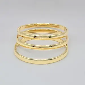Set of 3 Plain Bangles for Daily Use, Stylish Design for Women
