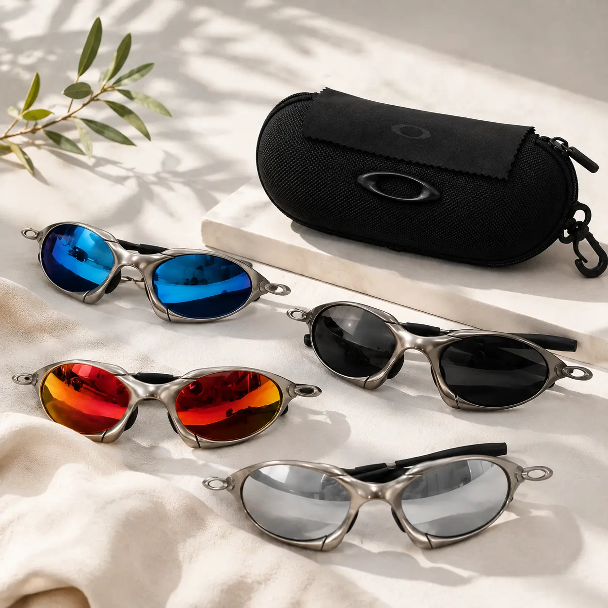 Retro Wraparound Sport Sunglasses – Mirrored Lens Outdoor Shades, Y2K Style Eyewear for Men & Women