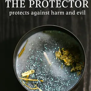 The Protector soul script candle