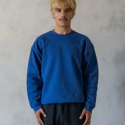 600 GSM 'Sapphire' Fleece Crewneck