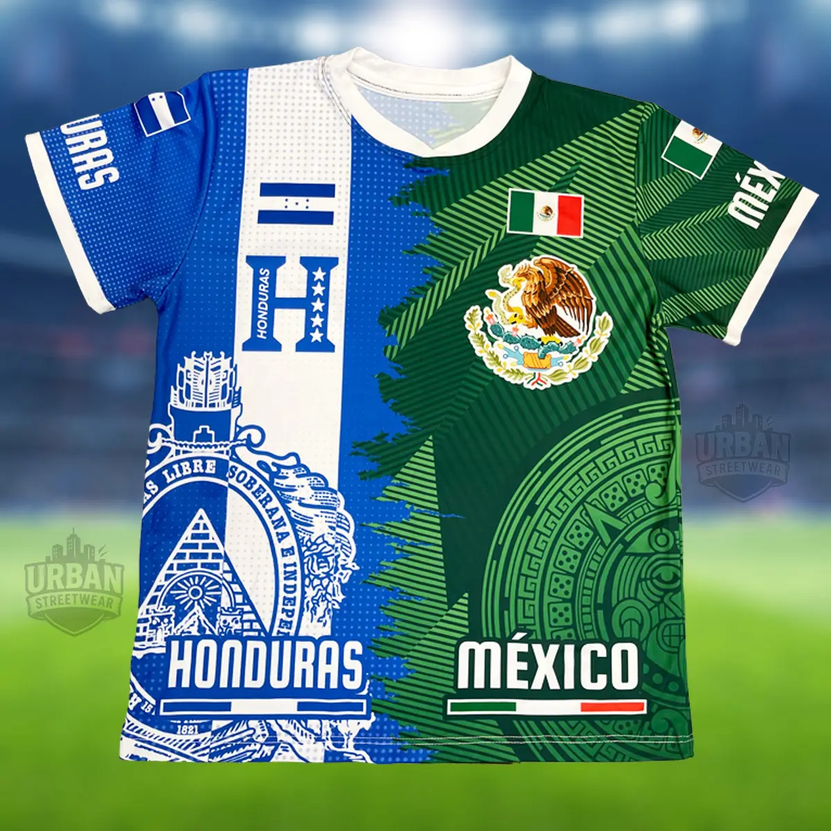 Honduras & Mexico Sport Shirt