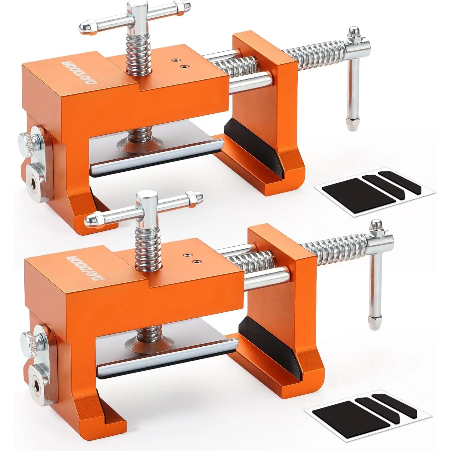 Cabinet Clamps, Cabinet  Frame Installation Clamps, Cabinet Alignment Tool for Woodworking, 2 Pack, Orange