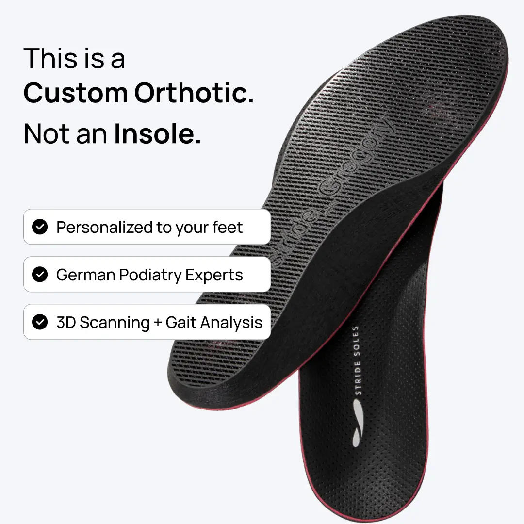 Stride Soles Custom Orthotics
