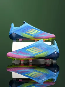 New Professional Soccer Shoes, Long Studs, Tpu Seamless Upper, Breathable, 5 Colors, Sizes 35-45, Outdoor Training, Indoor Five-A-Side