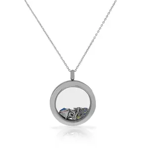 Floating Marine Charm Necklace