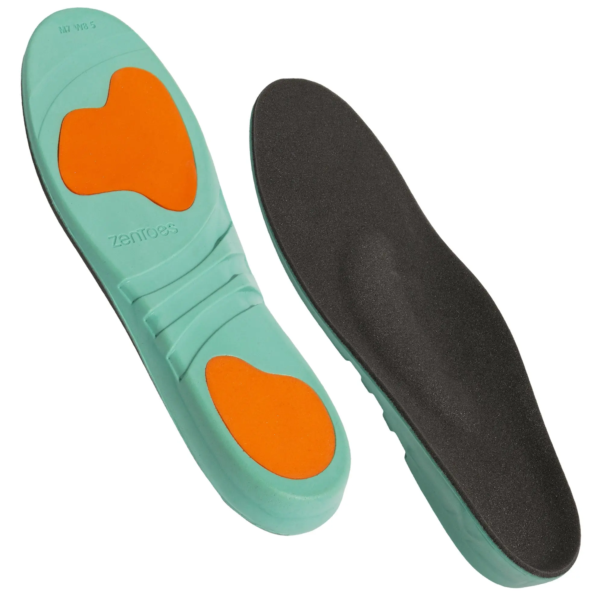 Diabetic Cushioned Foam Insoles with Arch Support, Airflow Channels, Weight Distribution for Foot Care, Ulcers and Sores Relief