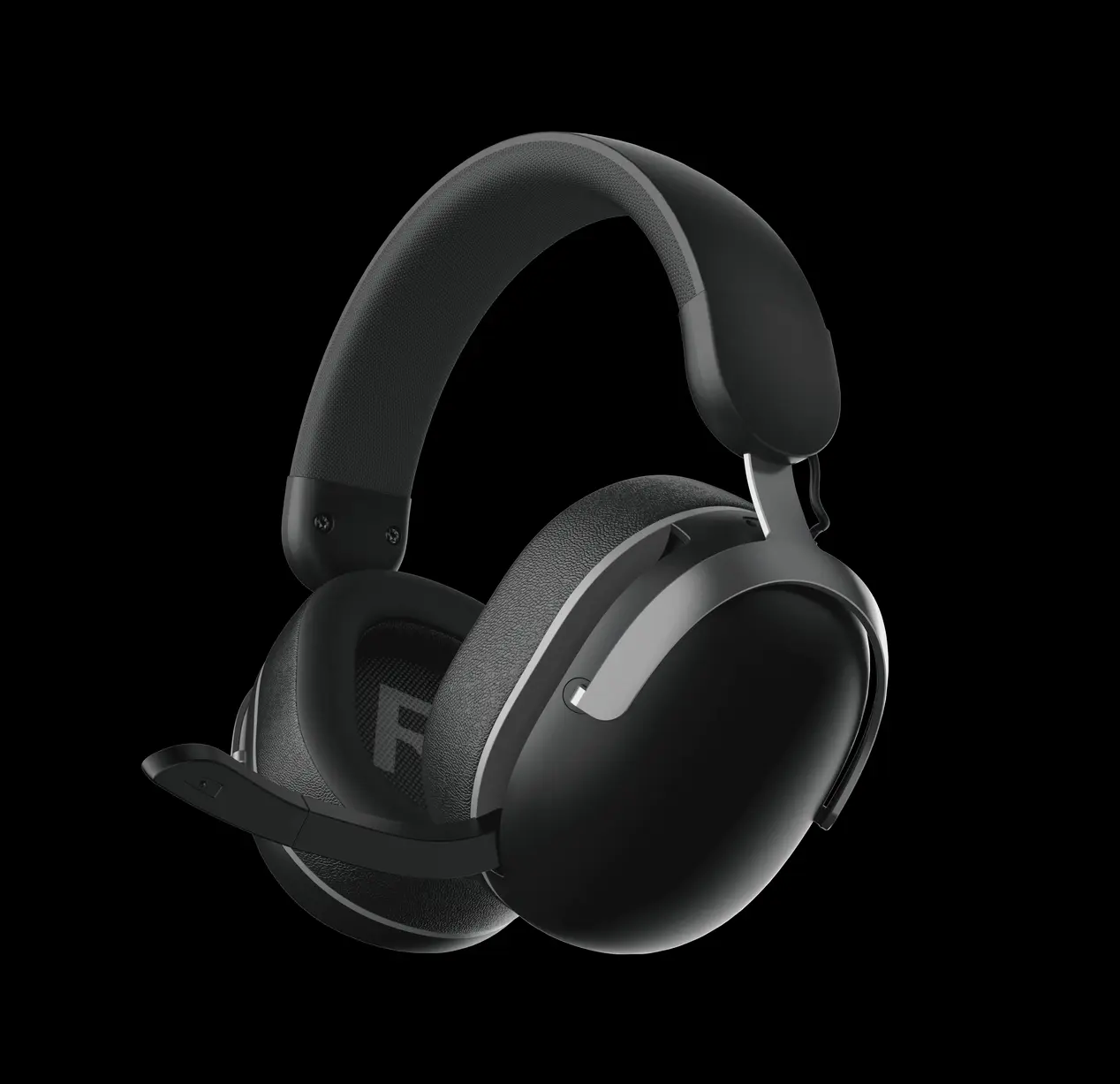 onn Wireless Gaming Headset Compatible with PlayStation 5, Bluetooth/2.4GHz, Black