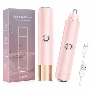 2 in 1 facial & eyebrow hair trimmer, Mother's Day Gift, Electric Eyebrow Trimmer, Facial Hair Care Tool, Electric Shaver Women, Eyebrow, Lip Facial Body Hair Removal Tool, Epilator Hair Remover