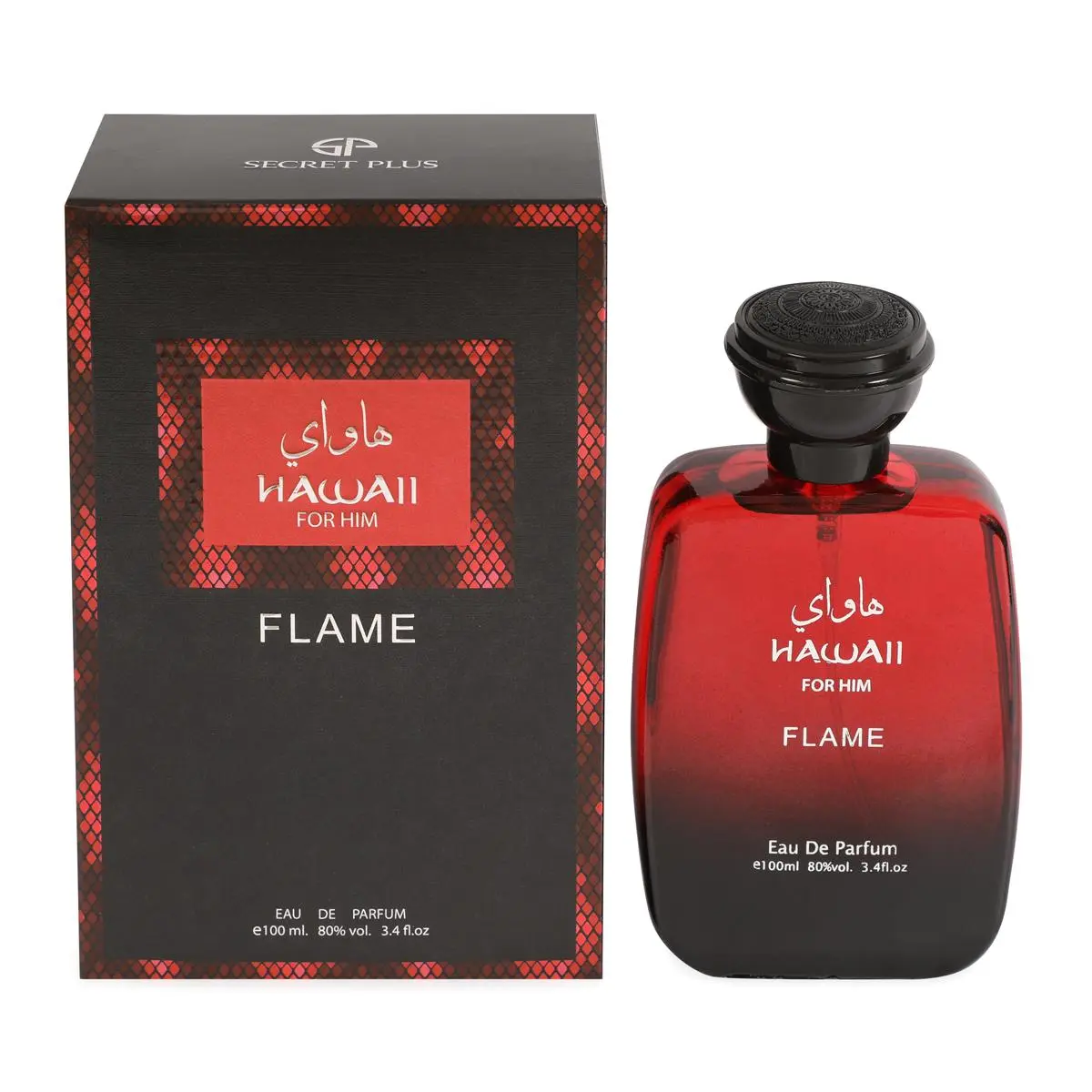 Hawaii Flame Spray Perfume Eau de Parfum for Men – 100ml / 3.4 fl. oz.