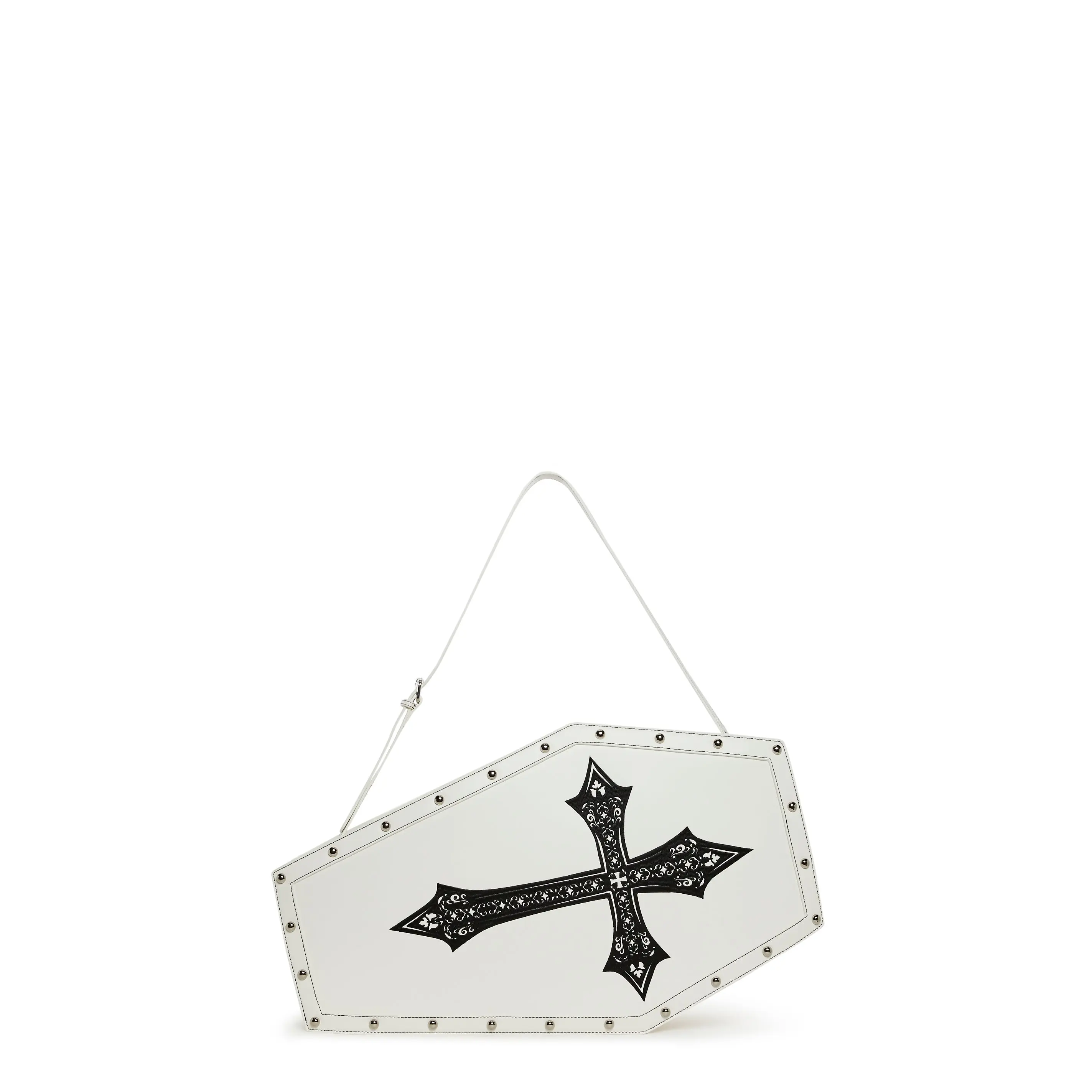 Dead Weight Coffin Weekender - White