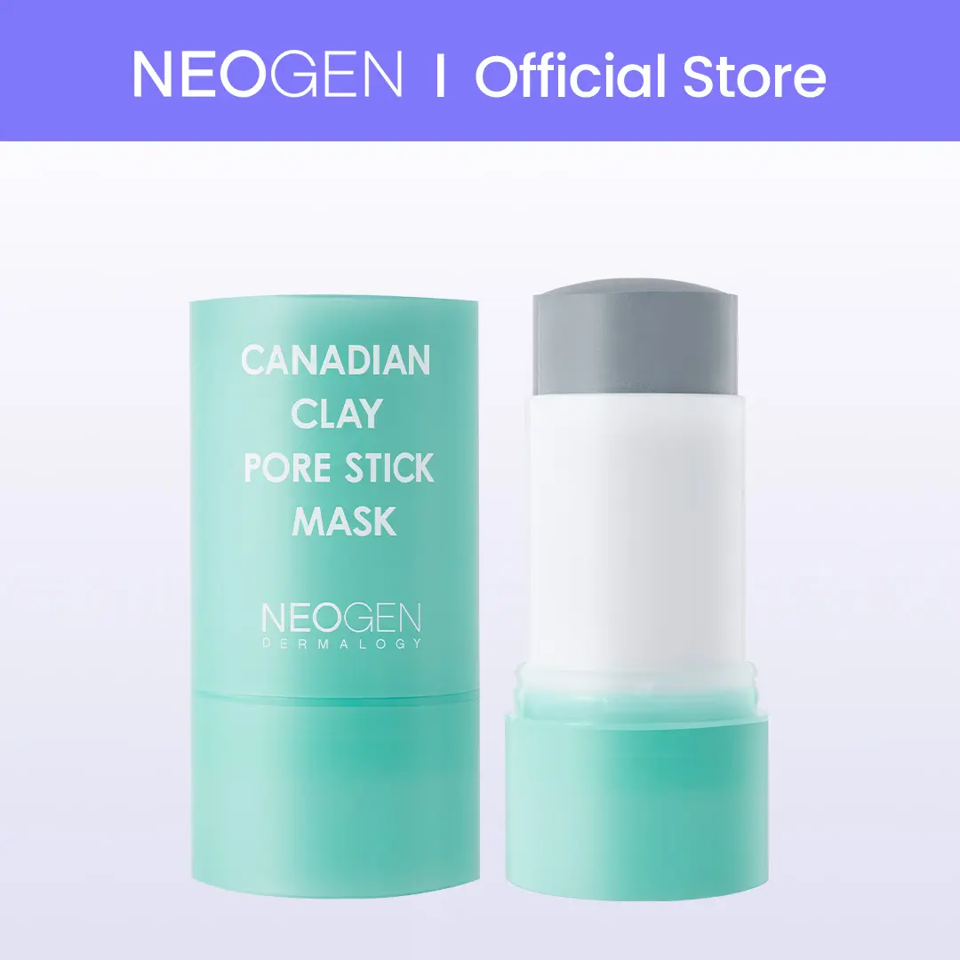 [NEOGEN] Canadian Clay Pore Stick Mask 28g | Blackhead & Pore Clay Mask Stick | Oil Control Deep Cleansing Face Mask | Korean Skincare
