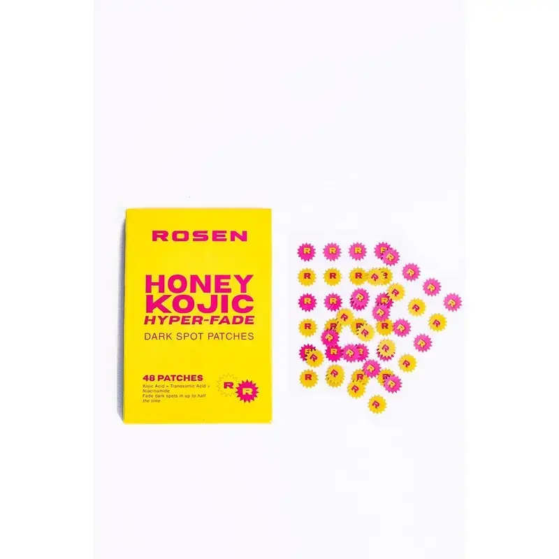 ROSEN Honey Kojic Hyper-Fade Dark Spot Patches - Dark Spot Remover with Tranexamic Acid, Azelaic Acid, Niacinamide for Hyperpigmentation, Acne Scars