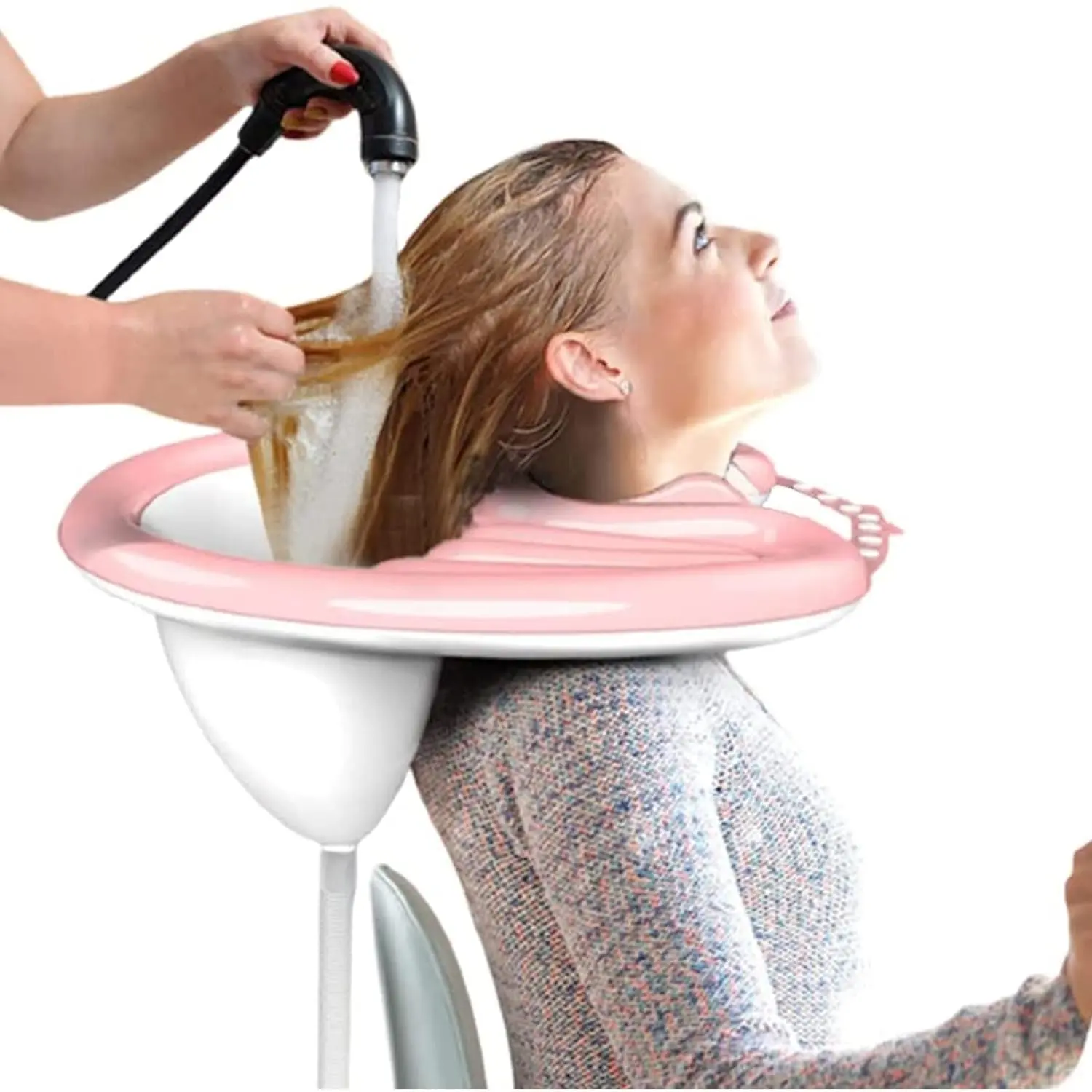 "FLASH SALE ALERT" Portable Inflatable Shampoo Basin for Bedside and in Bed for All Ages