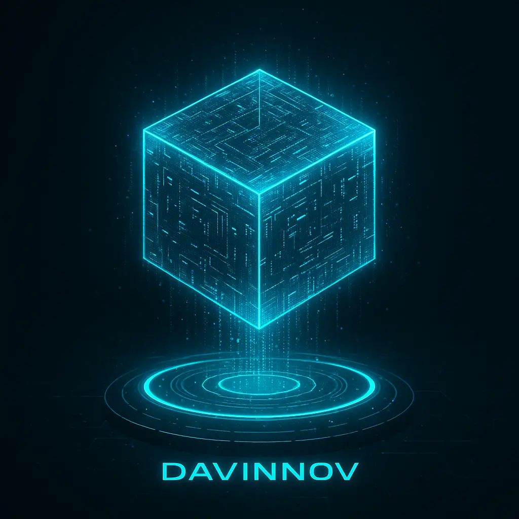 DAVINNOV - HOLOGRAPHIC CUBE