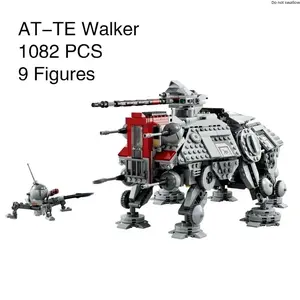 New 1082 Pieces Atte Walker All-Terrain Tactical Executor Compatible Building Blocks Toy, Mecha Model, Adult & Kids Gift, Boy Girl Birthday Present, Building Blocks Set