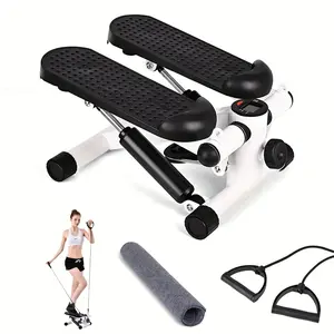 Treadmills for Workout, Resistance Band Mini Treadmill with LCD Display and Treadmills, Gym for Home Workout Fitness Stepper Treadmills, Leg Arm Full Body Training