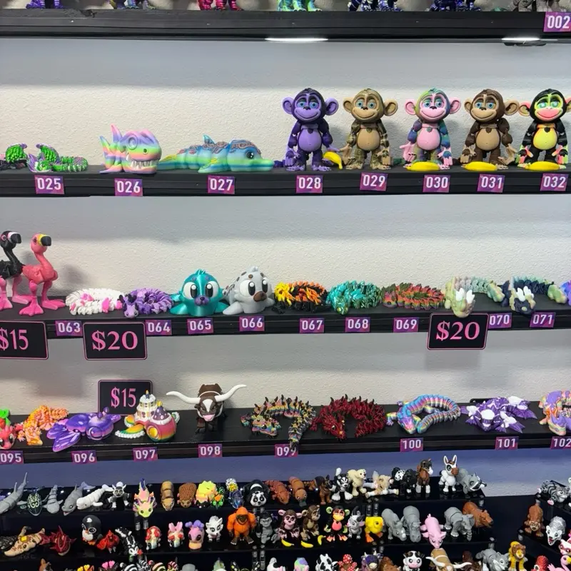 $20 3D statue mix and match