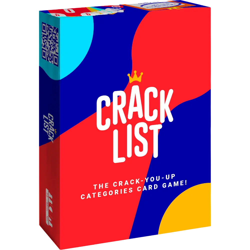 SAVANA Crack List Family-Made Card Game - Hilarious Category-Based Action, Fast Rules Start, 12+ Years, Card Games for Teens, Party Use, Mini Deck for Casual Play