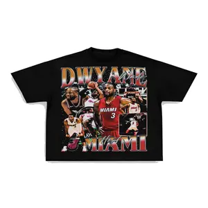 DWYANE WADE TEE Graphic Unisex Print Short Sleeve T-Shirts