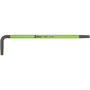 WERA 05024172001 967 SL TORX® HF L-KEY MULTICOLOUR WITH HOLDING FUNCTION TX10 * MUST BE ORDERED IN BOX QTY OF 5