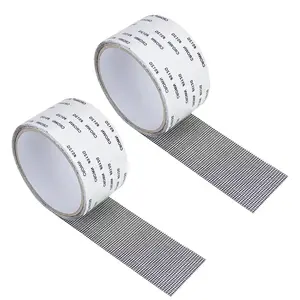Window Screen Repair Tape, Fiberglass Mesh Repairing Tape, Gray Strong Adhesive Strip for Mending Screen Doors and Windows (2inch x 157.5inch)