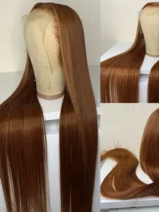 28 Inch Long Soft Straight Hair Lace Front Wig, Pre-Combed Baby Hair, Suitable for Women Daily Wear, 13x4x1 Design, Glueless Straight Wig, Lace Closure Wig