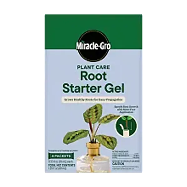 Miracle-Gro Plant Care Root Starter Gel Packets - Propagate Houseplant Cuttings, Promotes Roots, Four 0.33 fl. oz. Packets