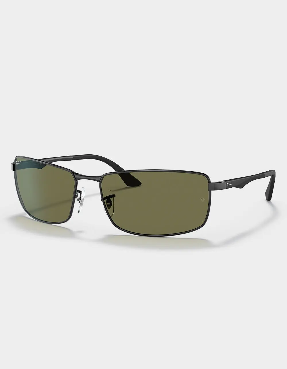 RAY-BAN RB3498 Polarized Sunglasses, Black