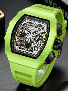 Onola Fashion Men's Quartz Watch, Multi-Function Timer, Waterproof Glowing Sports Watch for Outdoor Use, Perfect Gift for Any Occasion