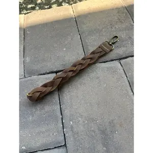 11” braided keychain- Kodiak
