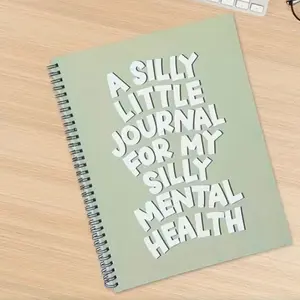 1PC, Multi-purpose Notebook, Mental Health Notebook, Suitable For Office Supplies, Diary, Notebook, Office Use, Daily Use, Psychological Recording Notes