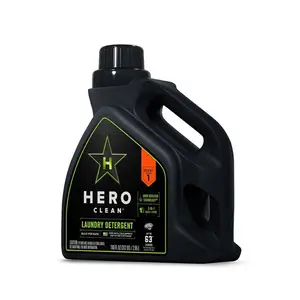 Hero Clean 100 oz High Efficiency Liquid Laundry Detergent- pack of 4