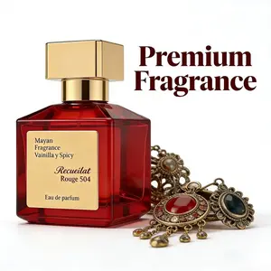 Baccarat Rouge 540 Style? – Meryam Fragrance Bacallat Rouge 504 Eau de Parfum 70ml | Vanilla & Pink Pepper Spicy Floral Scent | Seductive Luxurious Scent | Affordable Luxury Alternative to Designer Perfume | Long Lasting Middle Eastern Fragrance