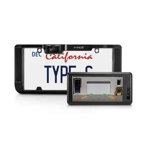 TYPE S HD Solar-Powered Backup Camera With 6" HD Monitor and Adjustable Lens