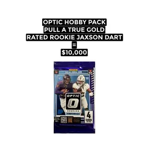 2025 Panini Donruss Optic Football Hobby Pack Trading Cards