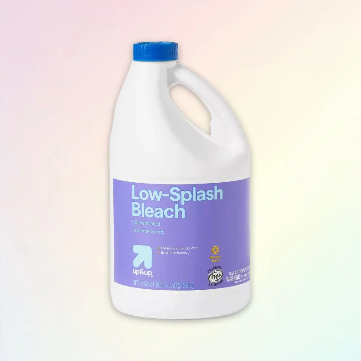 Lavender Low Splash Bleach - 81oz - up&up ™