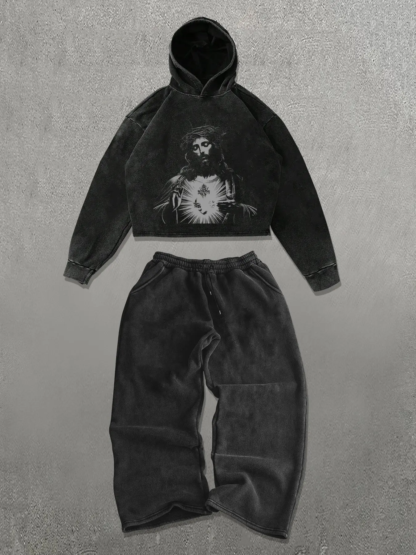 Men's Cotton Hoodie & Sweatpants Set, Athleisure Sweatsuit Sets, Athleisure Tracksuit Sets, Athleisure Tracksuit Outfit, Workout Sets, Athletic Sets, Casual Fitted Sportswear, Warm Comfortable Streetwear for Autumn Winter, Spring Fall Fashion