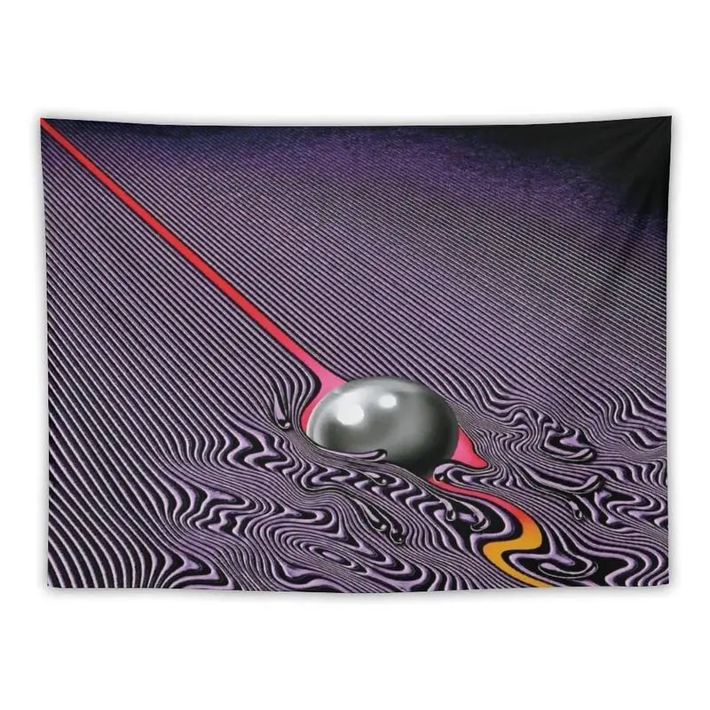 Tapestry Wall Banner, Soft Tone Art Figure Flag Print for Bedroom Indoor Room DecorTapestry Wall Banner, Minimal Country Flag Print for Living Room Dorm DecorCustom Durable Hangable Skin-Friendly 3x5 ft Tame Music Impala Tapestry - Anime Letter Print Pers