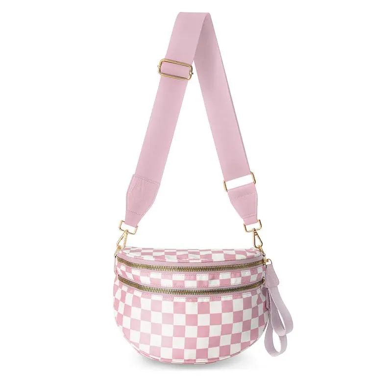 Dusty Rose Checkered
