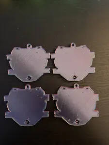 Mini ODI/Motocutz Plates - Compact & Durable Serving Solution for Various Occasions - Specific Fit for Mini ODI/Motocutz Models