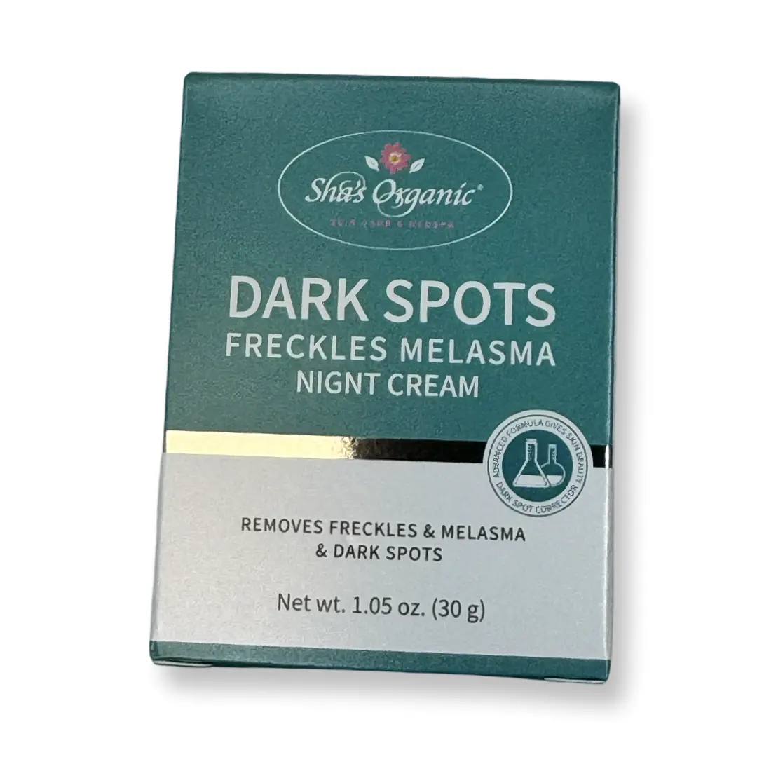 Viral Hero product  Sha's Dark Spots Freckles Melasma Night Cream Moisturizers Skin Repair Nourishing Skincare Evening Comfort Moisturizing Brightening Firming Deep Hydration Gentle Hydrating Sensitive, Glow Skin, Hydrate