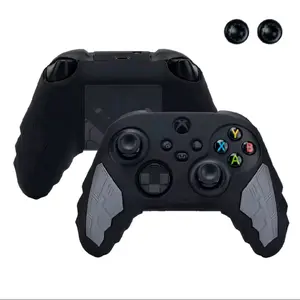 Cat Paw Silicone Soft Shell Protector Sticker Skin for Xbox Series X/S Game Controller Case XSS XSX Thumb Stick Grip Cap Cover