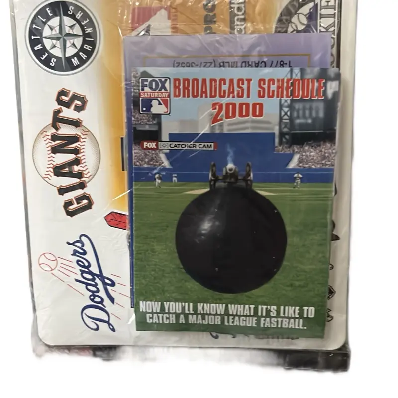 Exclusive Opening Day 2K Dodgers Giants 32 Card Set Memorabilia Retro Cards Binder Fan Gear Tyreek Hill Kaboom RC Kmart Exclusive