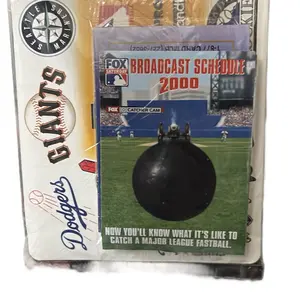Exclusive Opening Day 2K Dodgers Giants 32 Card Set Memorabilia Retro Cards Binder Fan Gear Tyreek Hill Kaboom RC Kmart Exclusive