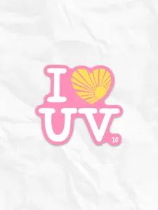UV10 STICKER