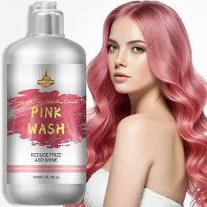 pink Semi-Permanent Hair Dye, Vegan & Ammonia-Free Temporary Colorant, Bleach-Free Hair Color for Women & Men, Ready-To-Use Formula, Cupcake Pink Hair Dye